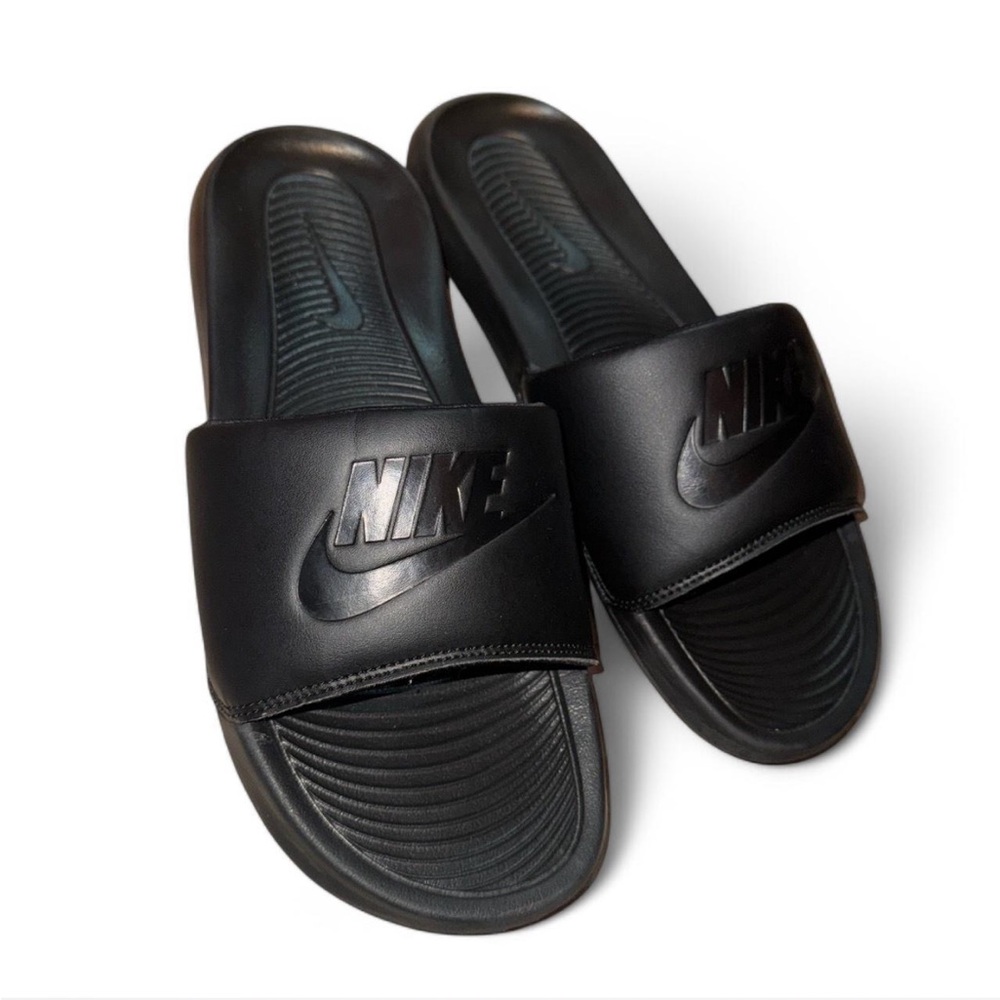 Nike Men's Black Slides